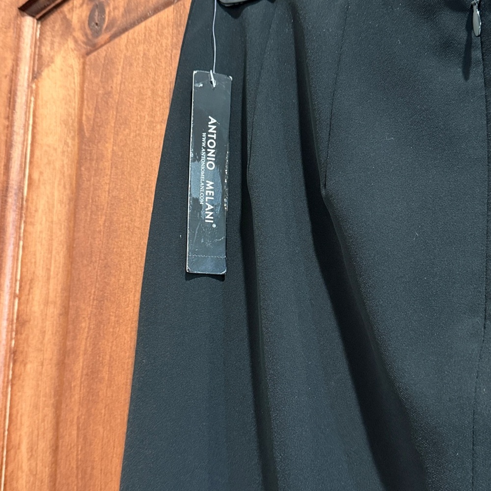 ANTONIO MELANI Classic Black Pencil Skirt - Picture 3 of 4